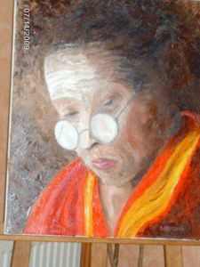 Voir le détail de cette oeuvre: moine tibétain